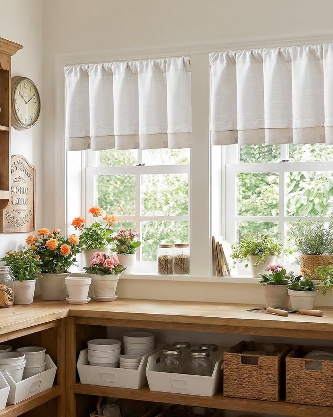 jinchan Curtain Light Filtering Kitchen - Image 3