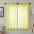 Gwine Sheer Curtains 63 Inch Length by Gwine