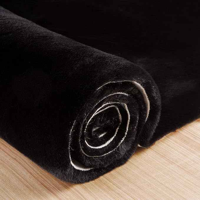 ORINOVA Black Washable Area Rugs 6x9 Rugs - Image 8