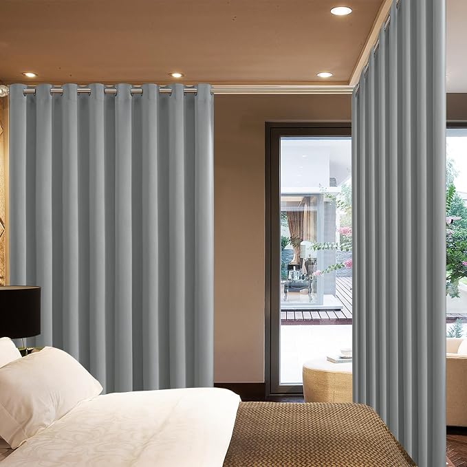 Yakamok Blackout Patio Curtains 100x96 Inches - Image 2