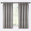 NICETOWN Room Darkening Cafe Satin Curtains by NICETOWN