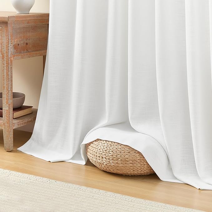 102 Inch Linen Pleated Curtains - Image 9