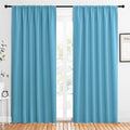 NICETOWN 2 Panels Blackout Curtains, Rod Pocket Thermal Insulated Drapes 84 by NICETOWN