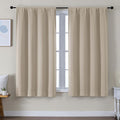 Simplebrand Ava Biscotti Beige Blackout Curtains by Simplebrand