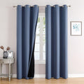 ChrisDowa 100% Blackout Curtains 78 inch Long by ChrisDowa