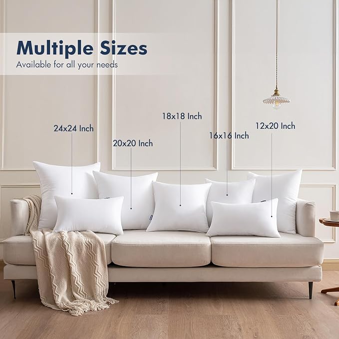 MIULEE Throw Pillows Inserts - Image 2