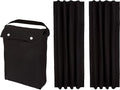 Amazon Basics Portable Energy Saving Noise Reducing Blackout Curtain Shade by AmazonBasics