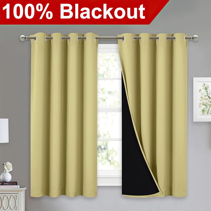 NICETOWN 100% Blackout Curtains - Image 2