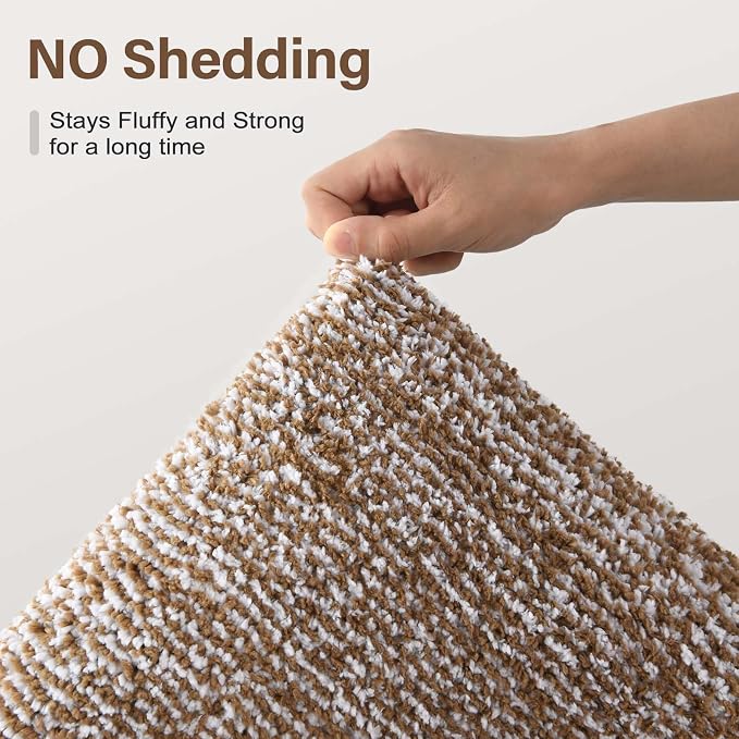 48x32 Large Bathroom Rugs Washable Non Slip, Coffee Bath Mat - Image 8