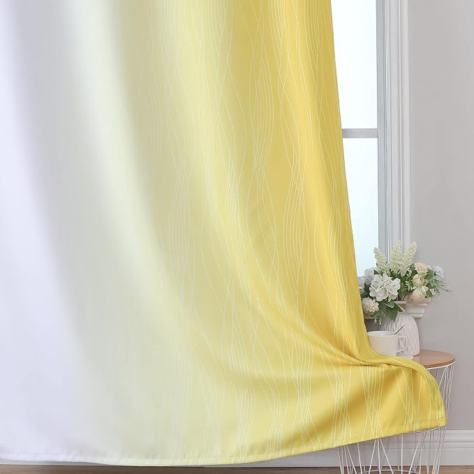 Estelar Textiler Room Darkening Gradient Blackout Curtains 72 Inch Length 2 - Image 6