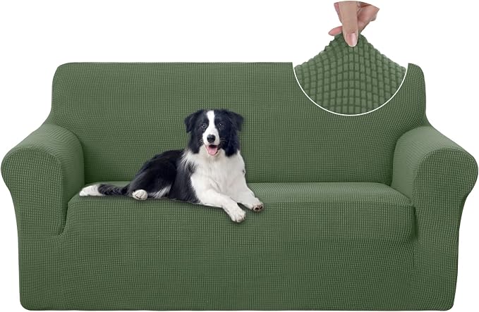 U-NICE HOME Oversized Stretch Loveseat Couch Cover Sofa Covers Washable Sofa by U-NICEHOME