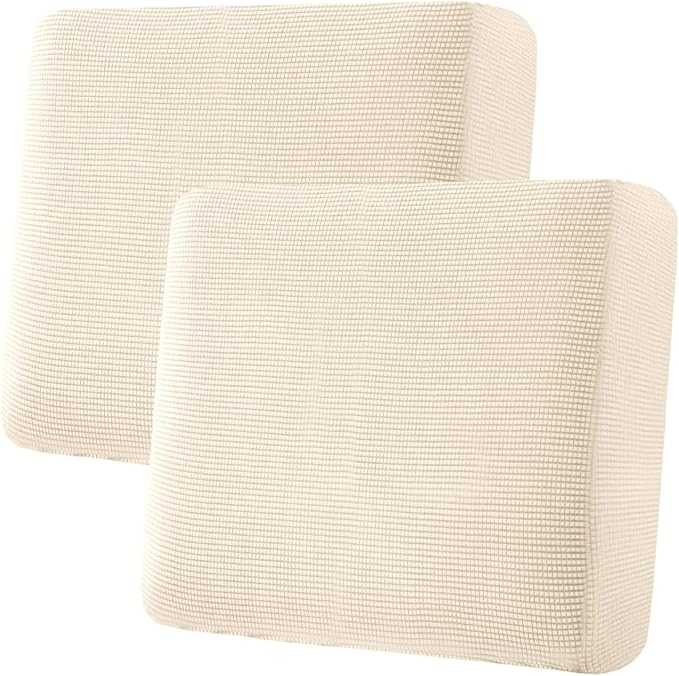 H.VERSAILTEX Super Stretch Individual Seat Cushion Covers Sofa Covers Couch by HVERSAILTEX