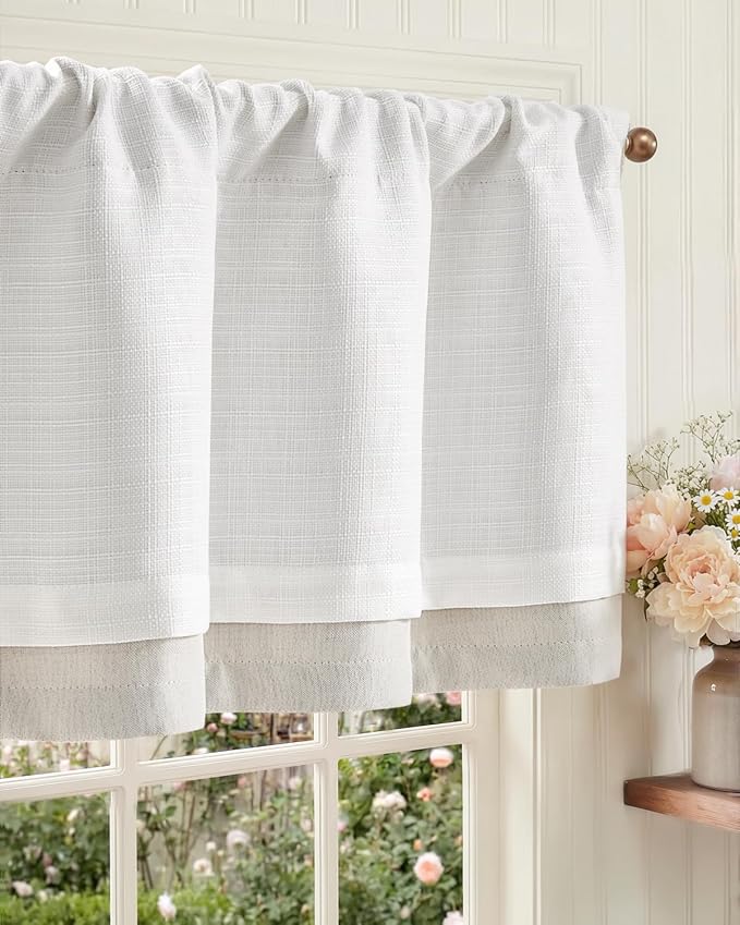 jinchan Curtain Light Filtering Kitchen by JINCHAN