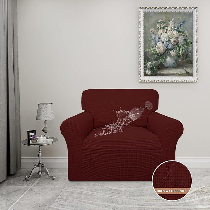 Easy-Going 100% Waterproof Chair Couch Cover, Dual Waterproof Sofa Cover - Image 2
