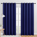 NICETOWN Room Darkening Draperies Window Curtain Panels, Royal Blue, 2 Panels by NICETOWN