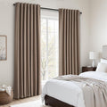 Topfinel 78 Inch Black Out Living Room Boho Curtains 2 Panels Set Room by Topfinel