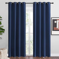 NICETOWN Navy Blackout Curtains 86" Long by NICETOWN