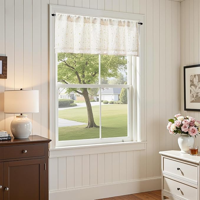 jinchan Kitchen Valance Curtain - Image 5