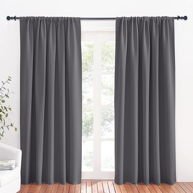 RYB HOME Large Blackout Curtains by RYBHOME