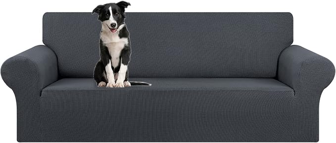 KEKUOU Stretch Oversized Sofa Slipcover 1 Piece Couch Sofa Cover Furniture by KEKUOU