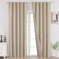 Joydeco 108 Inch Blackout Curtains by JOYDECO
