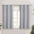 BGment Light Grey Short Blackout Curtains by BGment