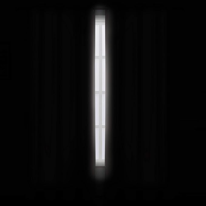 LEMOMO Light Beige Thermal Blackout Curtains/52 x 108 Inch/Set of 2 Panels Room - Image 3