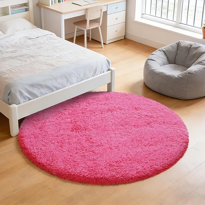 yulidayang Fluffy Round Area Rugs - Image 7