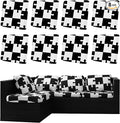 Outdoor Cushion Covers Set, Replacement by SUKAIKEQA