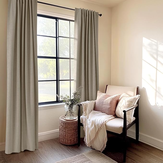 100% Blackout Shield Polyester Blackout Curtains - Image 5