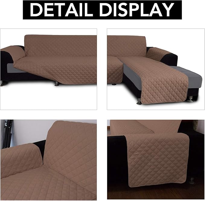 Easy-Going Sofa Slipcover L Shape Sofa Cover Sectional Couch Cover Chaise - Image 3