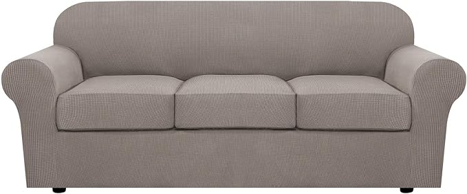 H.VERSAILTEX 4 Piece Stretch Sofa Covers by HVERSAILTEX