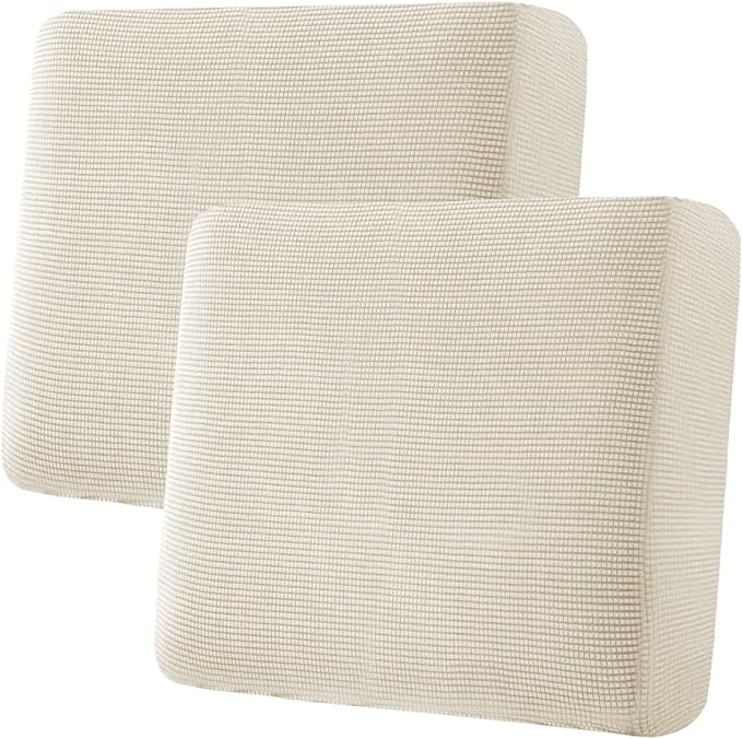 H.VERSAILTEX Super Stretch Individual Seat Cushion Covers Sofa Covers Couch by HVERSAILTEX