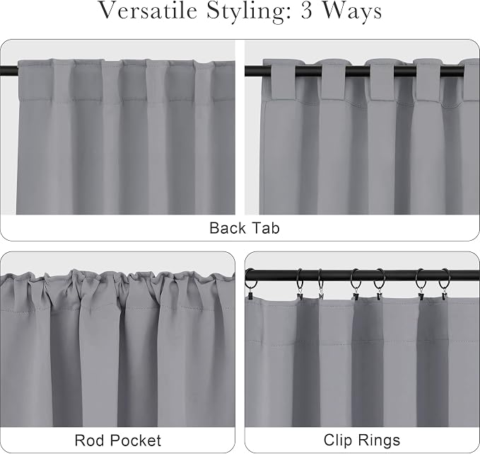 PONY DANCE Blackout Window Curtains - Image 5