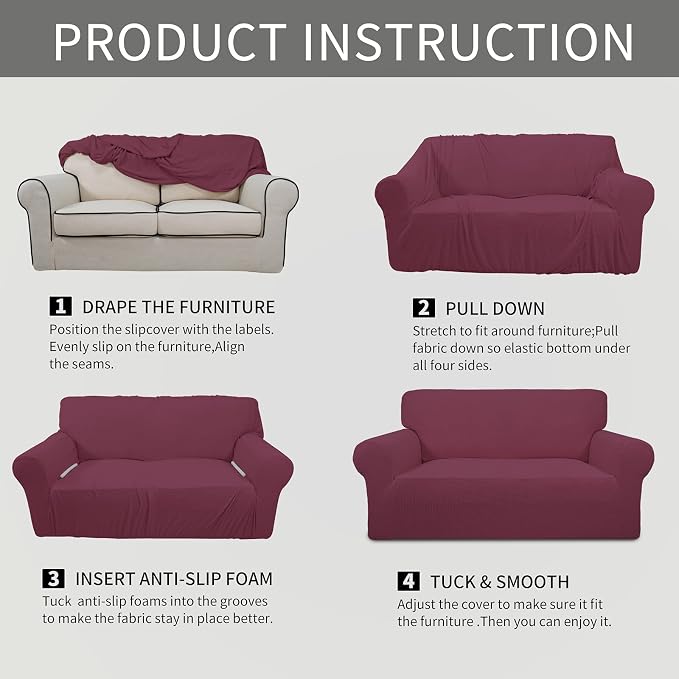 Easy-Going Stretch Chair Slipcover - Image 8