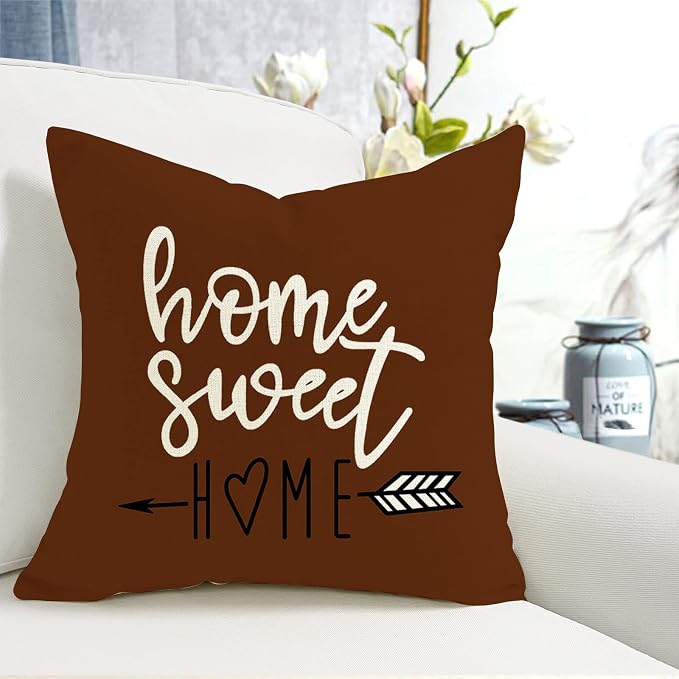 YCOLL Pillow Covers 20x20 Set of 4, Modern Sofa Throw Pillow Cover, Decorative - Image 5