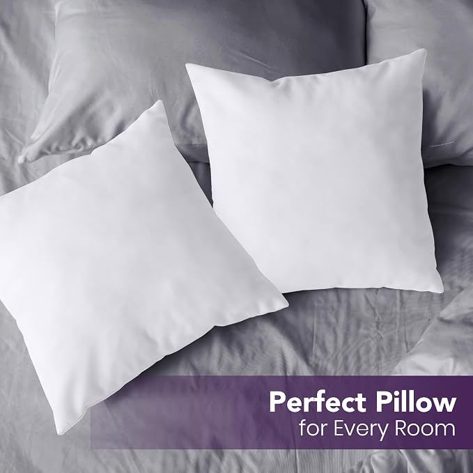 Utopia Bedding 24x24 Pillow Inserts, Sofa & Couch – Soft, Supportive & Fluffy - Image 8