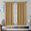 Simplebrand Ava Gold Blackout Curtains by Simplebrand