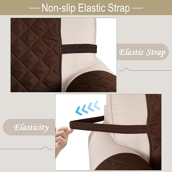 Reversible Loveseat Sofa Covers Couch Cover Furniture Protector - Image 5