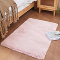 Ghouse Ultra Soft Faux Rabbit Fur Rug 2x3, Machine Washable Area Rugs by Ghouse