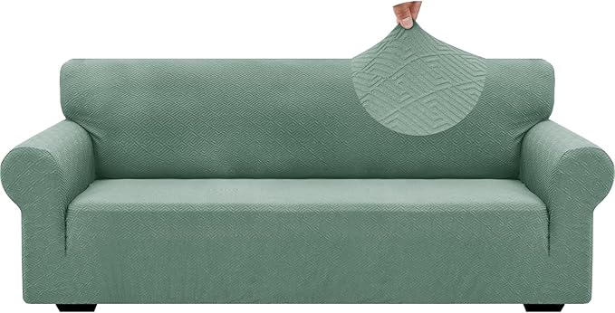 ZNSAYOTX 1 Piece Jacquard Couch Covers by ZNSAYOTX