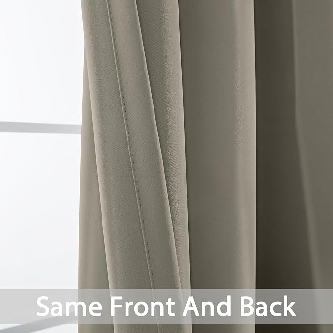 Yakamok Premium Room Darkening Thermal Insulated Curtains - Image 3