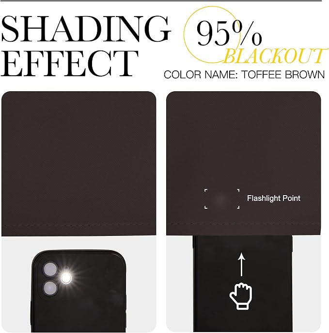 NICETOWN Bedroom Curtains 78 inch Length - Image 7