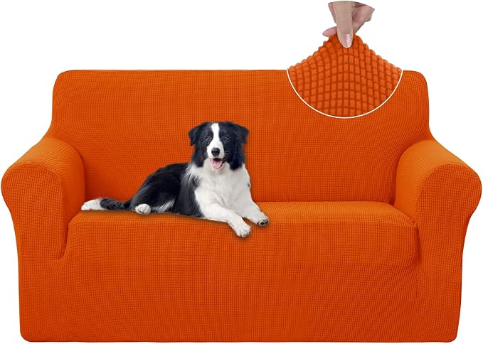 U-NICE HOME Loveseat Cover Stretch Couch Cover Sofa Cover Sofa Slipcover by U-NICEHOME