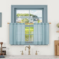 LAMIT 36 Inch Length Linen Curtains by LAMIT