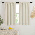 RYB HOME Short Curtains for Bedroom, Room Darkening Insulated Summer Heat Light by RYBHOME