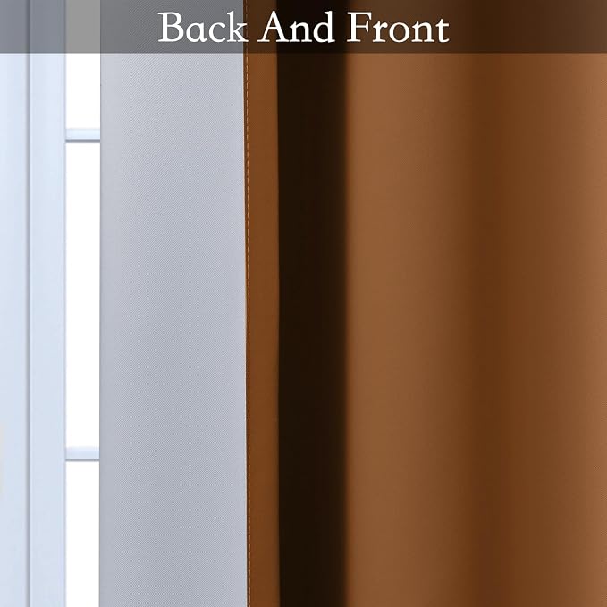 SimpleHome Ombre Room Darkening Curtains - Image 5