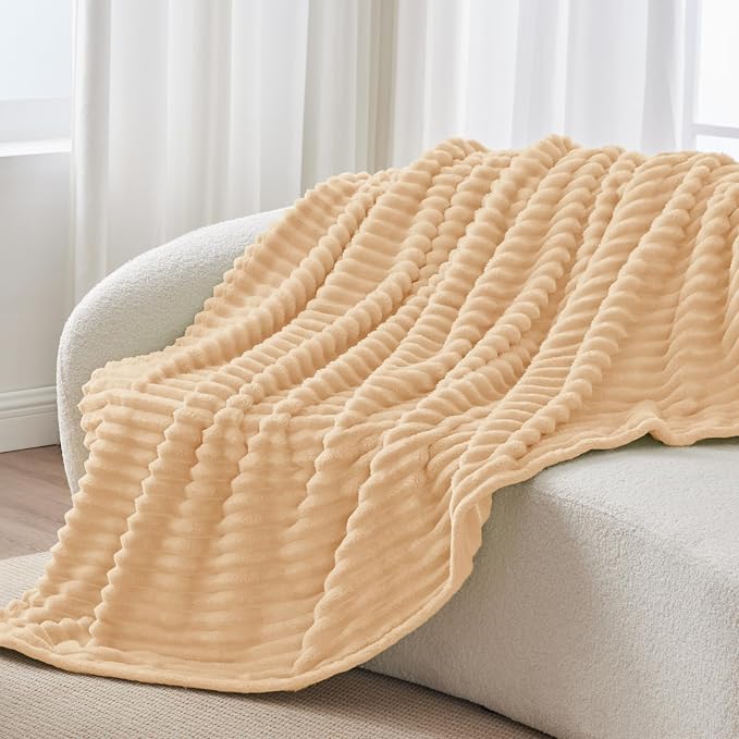 BEDELITE Twin Blanket for Couch & Bed, 300GSM Soft & Warm Fleece Blanket - Image 8