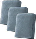 H.VERSAILTEX Velvet Stretch Couch Cushion Cover Plush Cushion Slipcover by HVERSAILTEX