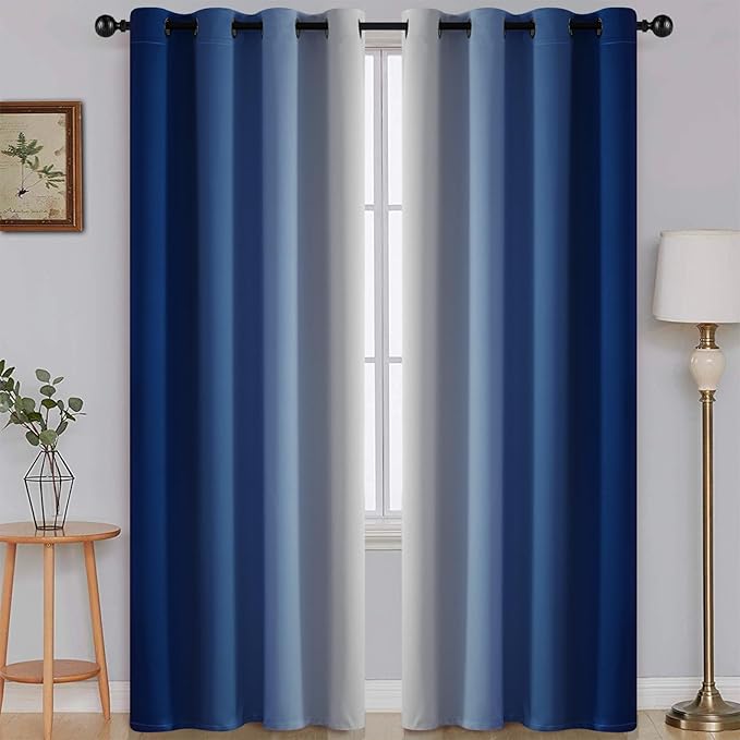 SimpleHome Ombre Room Darkening Curtains by SimpleHome